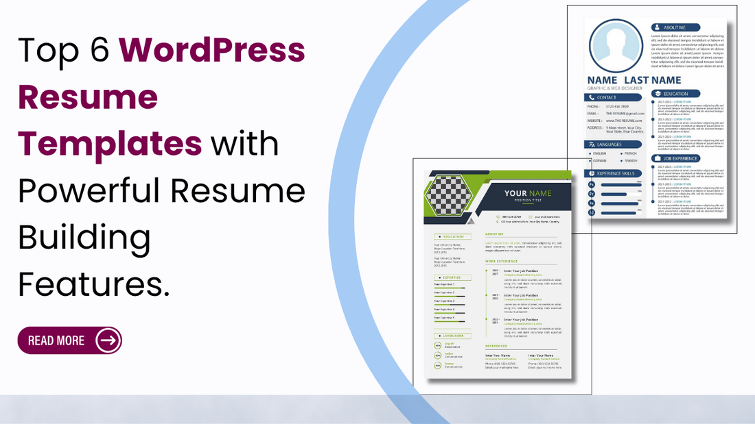 WordPress Resume Templates