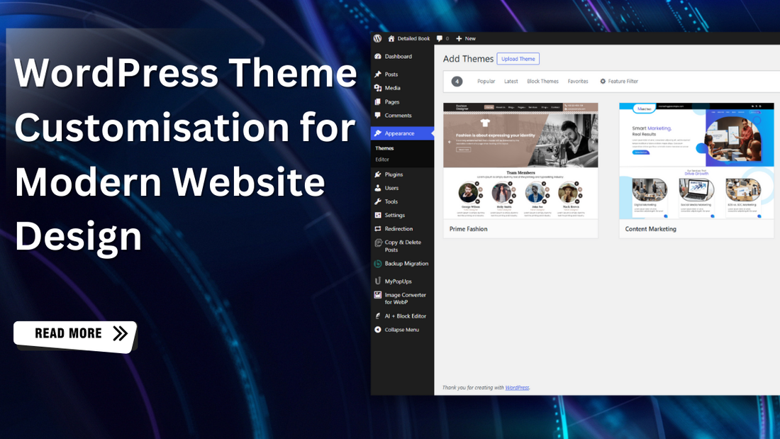 WordPress Theme Customisation