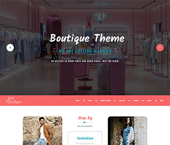 Boutique Shop WordPress Theme - ThemeIgnite