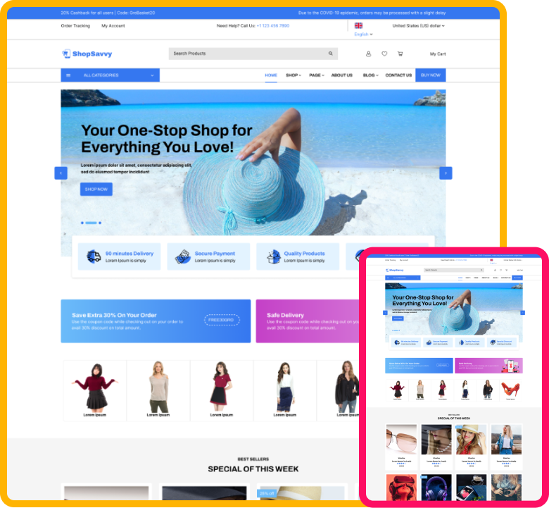 Free Ecommerce WordPress Theme - ThemeIgnite