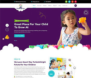 Kindergarten WordPress Theme - ThemeIgnite