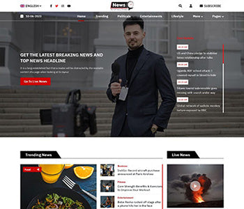 Free News WordPress Theme - ThemeIgnite