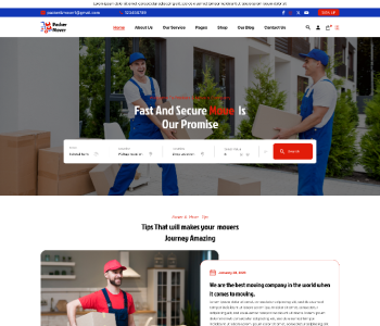 Movers WordPress Theme - ThemeIgnite