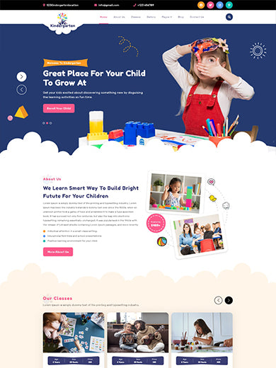 Prime Classes WordPress Theme - ThemeIgnite