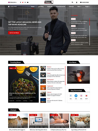 Prime Magazine WordPress Theme - ThemeIgnite