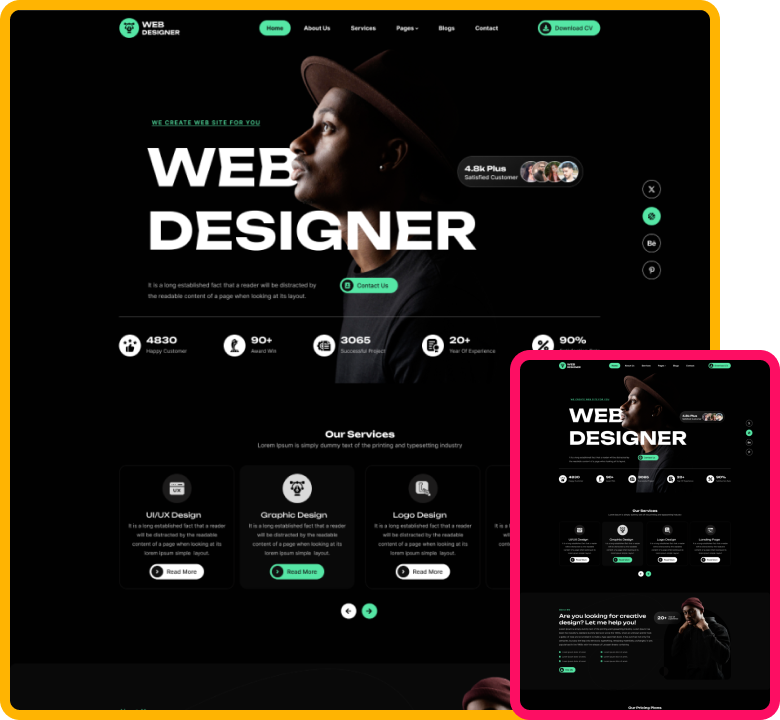 Designer WordPress Theme