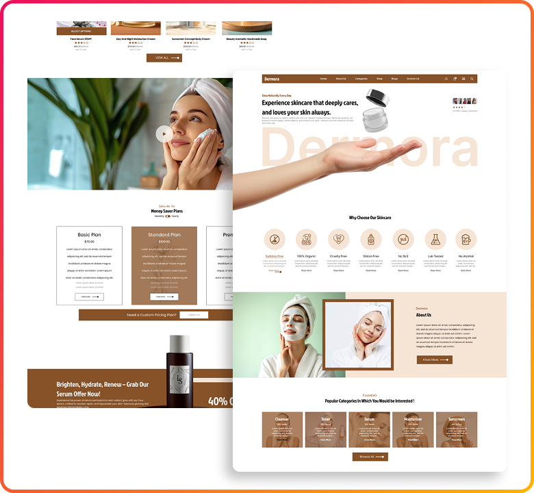 Skincare WordPress Theme