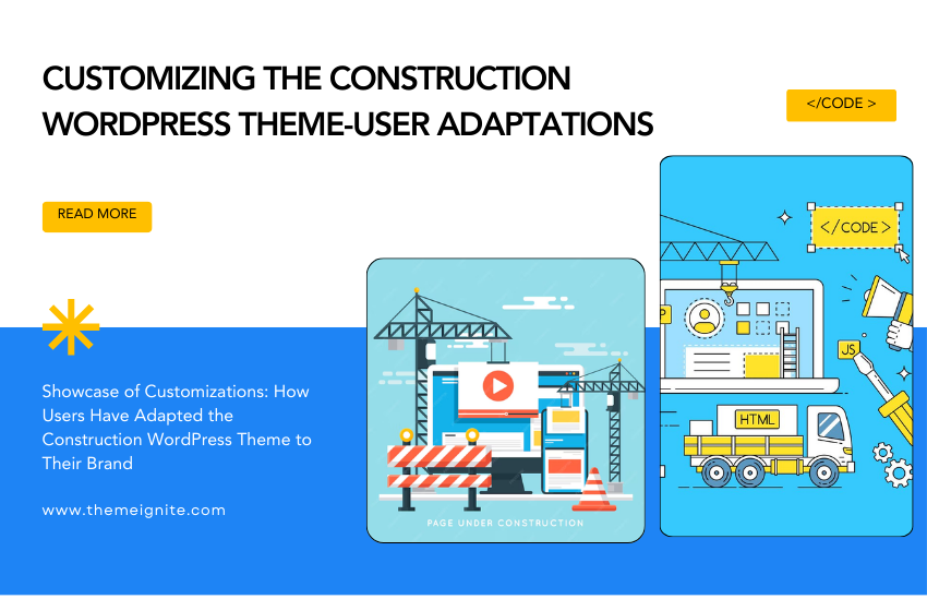 Customizing the Construction WordPress Theme-User Adaptations