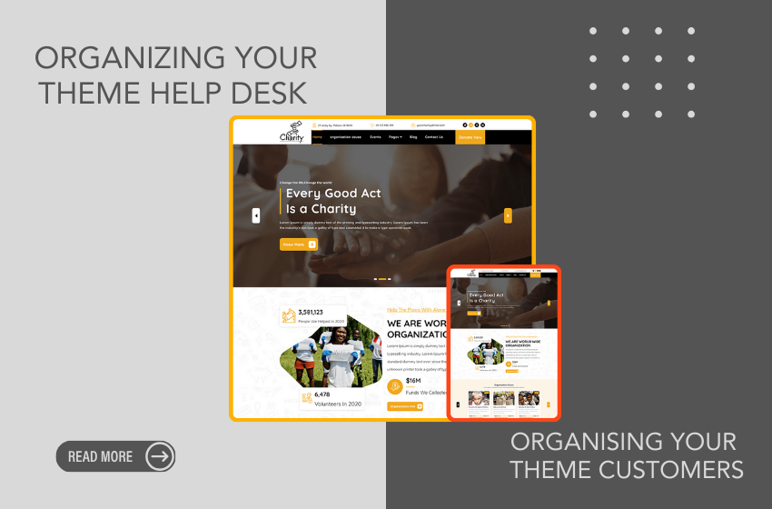 Organizing Your Theme Help Desk
