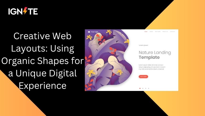 Shape Design Website Example Organic Shapes in Web Design for Unique Layouts
