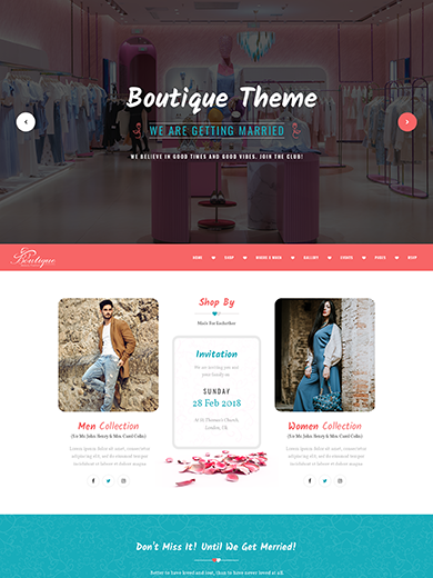 BoutiqueTheme-Homepage