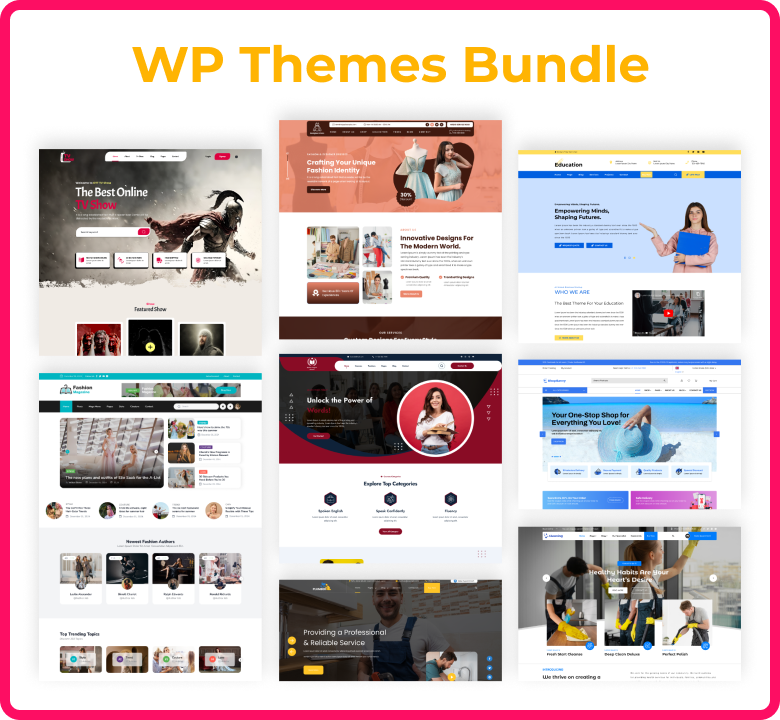 WP Theme Bundle - 40+ Themes - ThemeIgnite