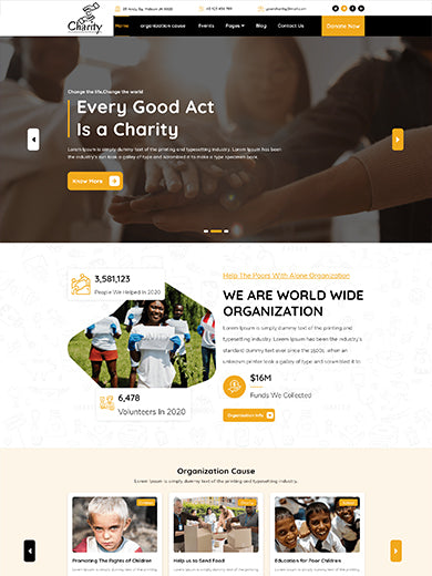 Charitable Trust WordPress Theme product image 