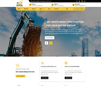 Construction WordPress Theme | Construction Company Website
