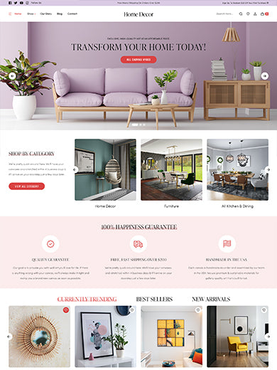 Furniture Décor Wordpress  theme Product image