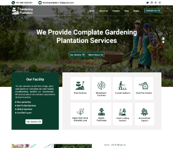 Organic Gardening WordPress Theme - ThemeIgnite