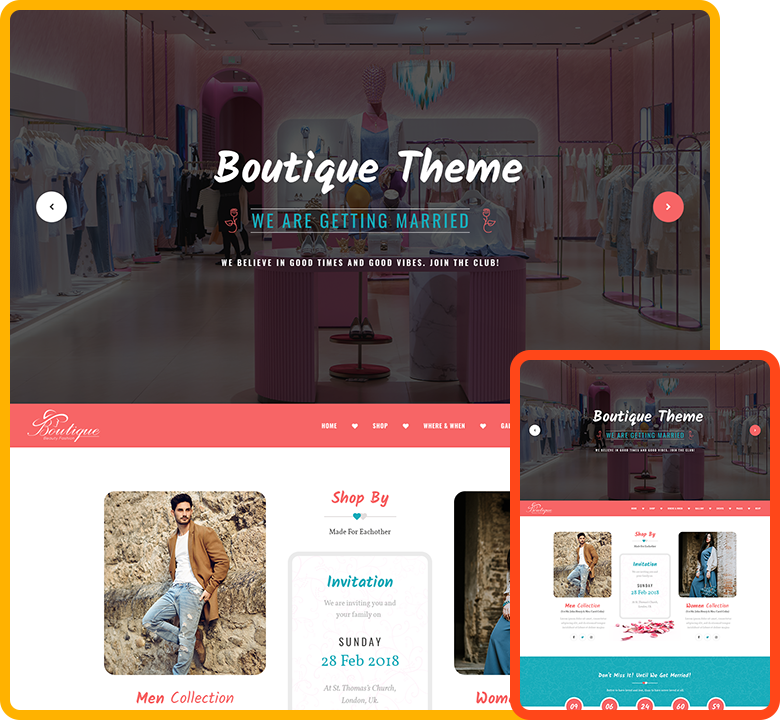 Boutique Shop WordPress Theme - ThemeIgnite