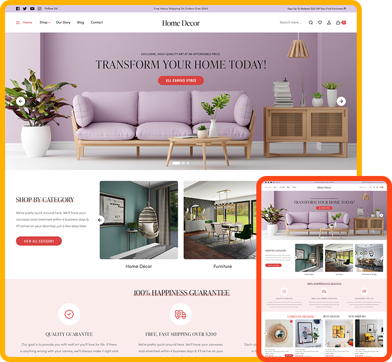 Free Furniture WordPress Theme - ThemeIgnite