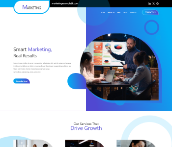 Marketing WordPress Theme