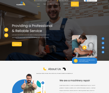 Free Plumber WordPress Theme - ThemeIgnite