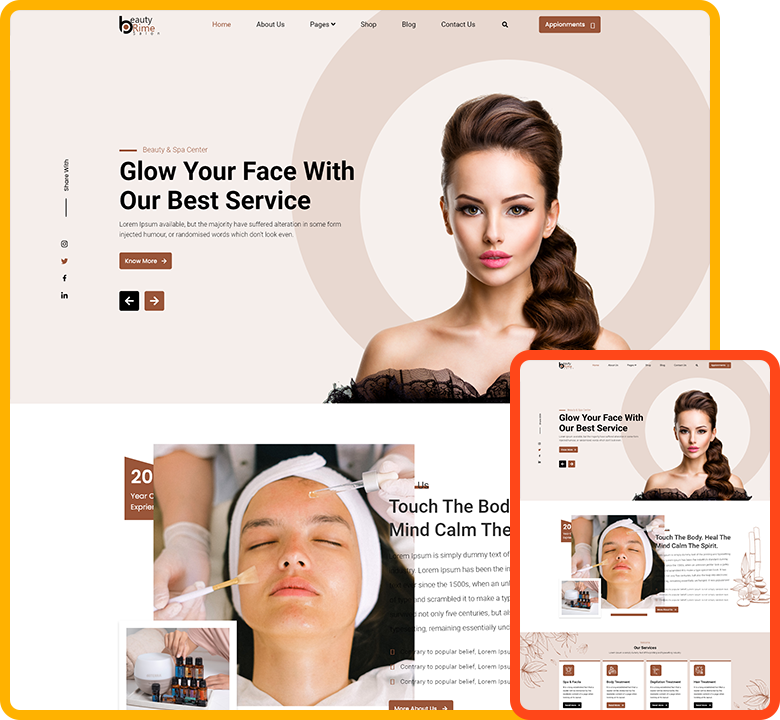 Salon WordPress Theme