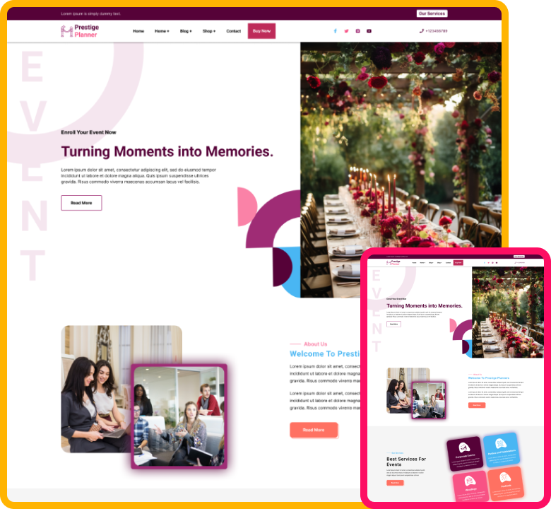 Free Events WordPress Theme - ThemeIgnite
