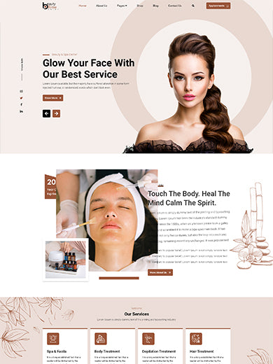 Salon WordPress Theme product image