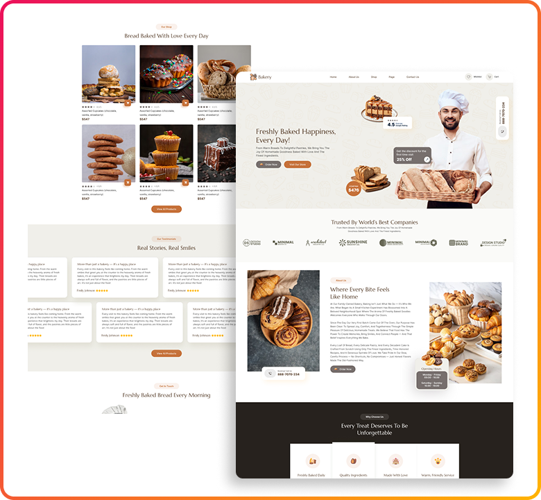 Bakery WordPress Theme