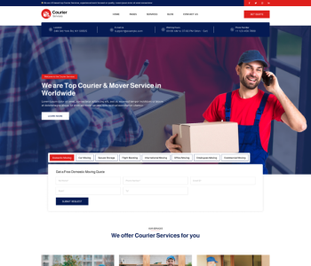 Courier WordPress Theme Icon