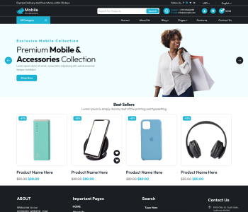 Free Accessories WordPress Theme Icon Image