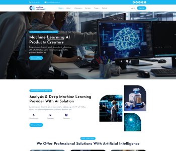 Free AI WordPress Theme Icon Image