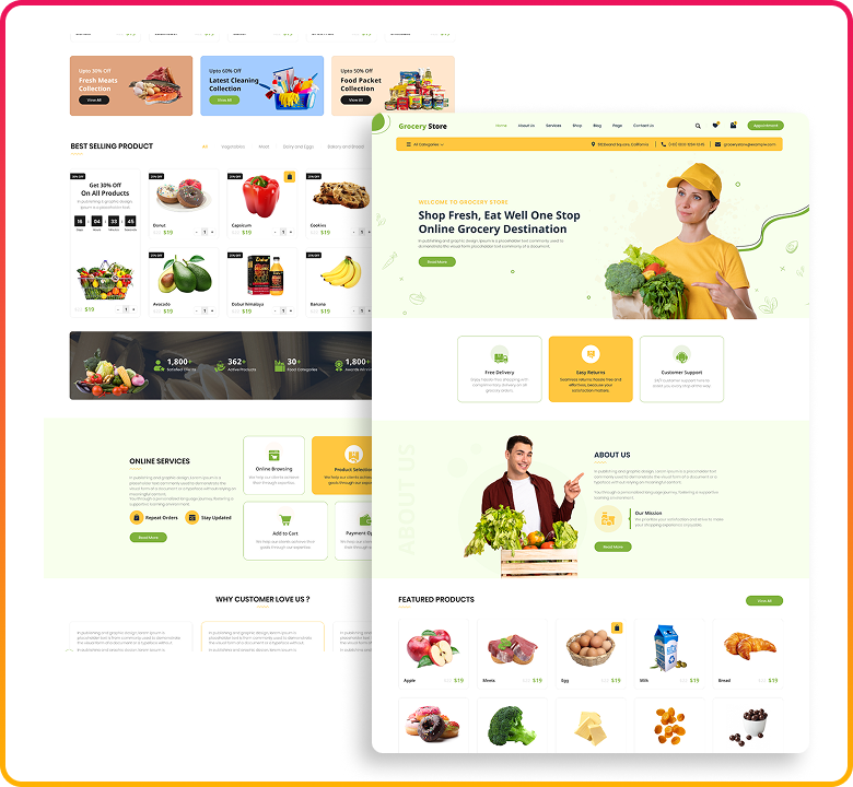 Grocery WordPress Theme