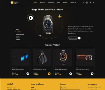 Top Luxury Theme for Elegant Online Shopping Websites – ThemeIgnite