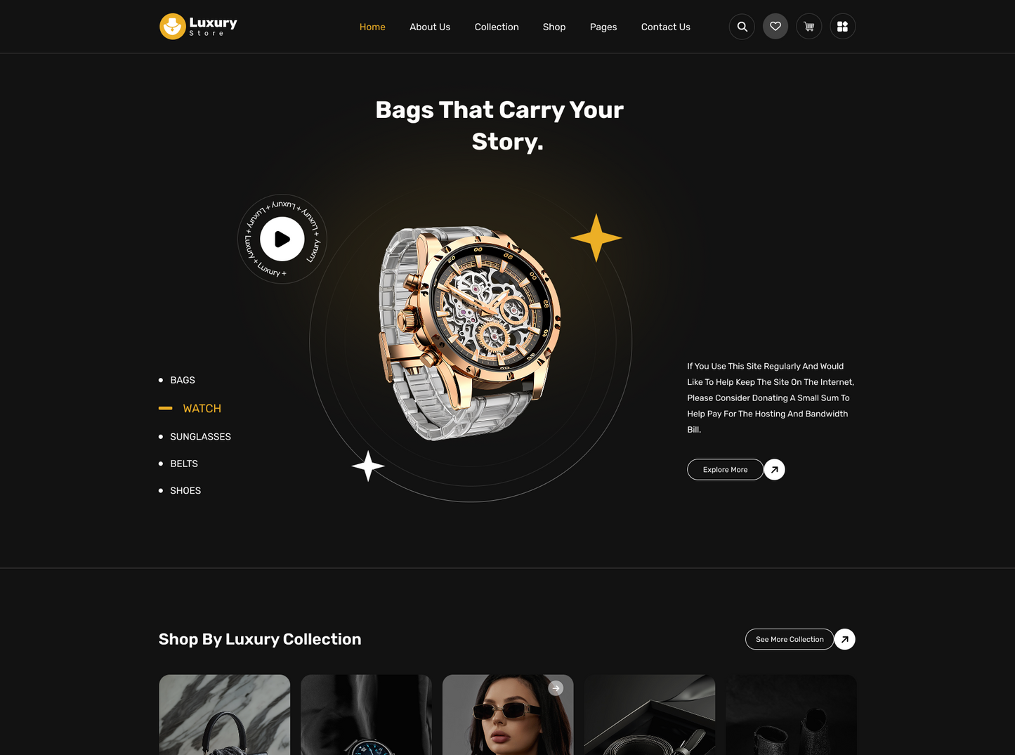 luxury wordpress theme