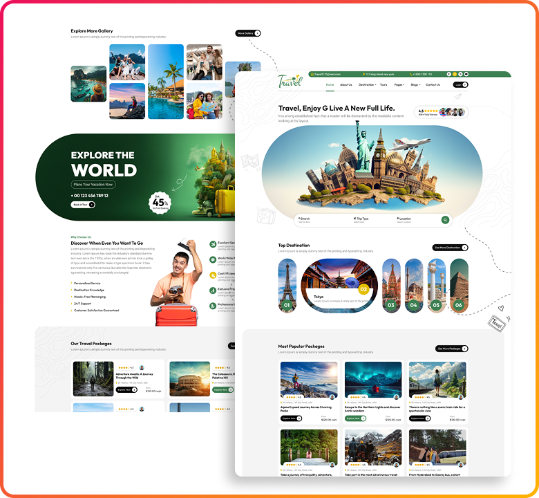 Travel Tour WordPress Theme