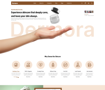 Skincare WordPress Theme