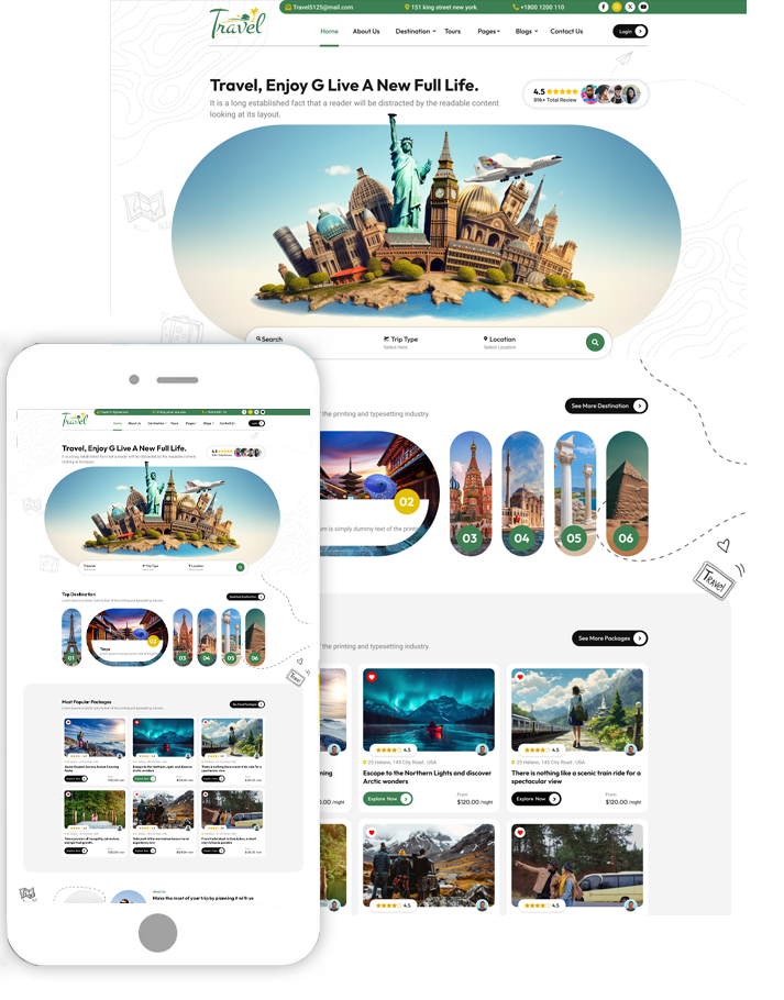 Travel Tour WordPress Themes